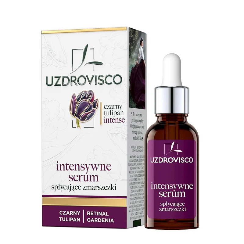 Anti-Aging-Gesichtsserum 30 ml - UZDROVISCO (BLACK TULIPAN INTENSE)