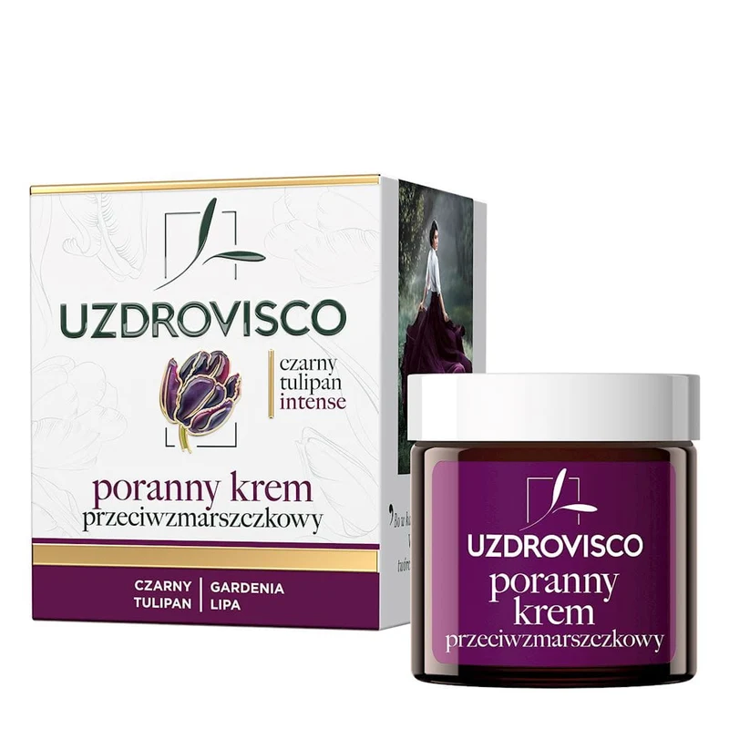 Anti-Aging-Gesichtscreme für den Tag 50 ml - UZDROVISCO (BLACK TULIPAN INTENSE)