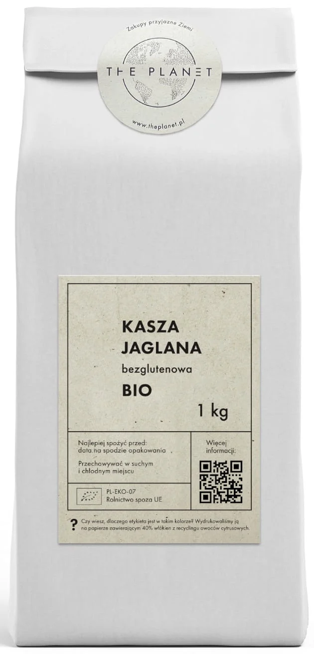 Glutenfreie Gerstengrütze BIO 1 kg - THE PLANET