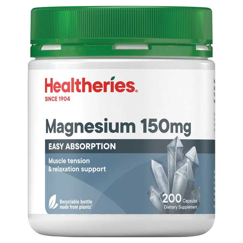 Healtheries Magnesium 150mg 200 Capsules