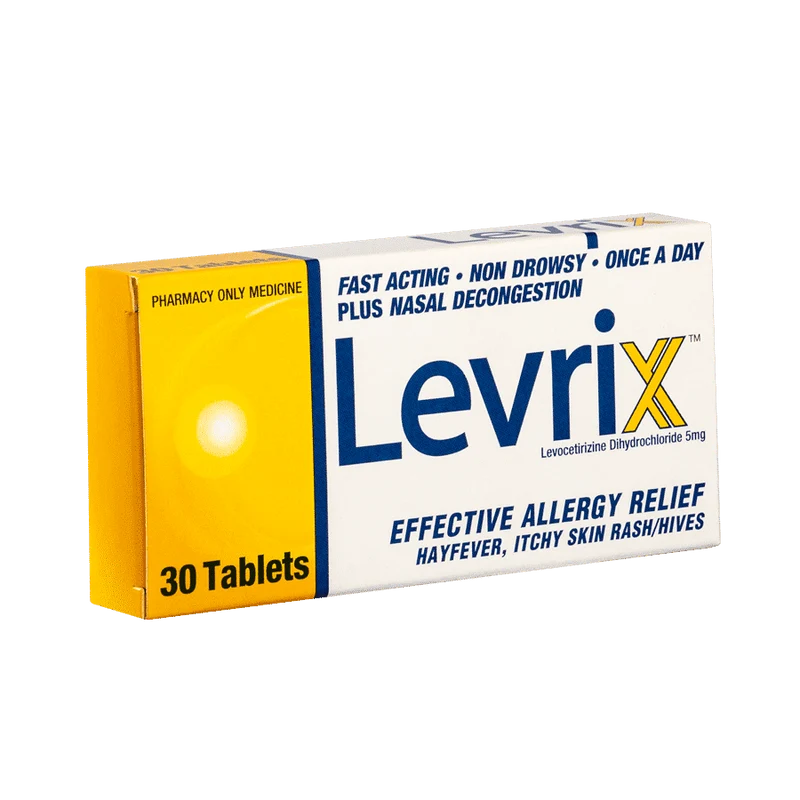 LEVRIX Antihistamine Tablets 5mg 30s