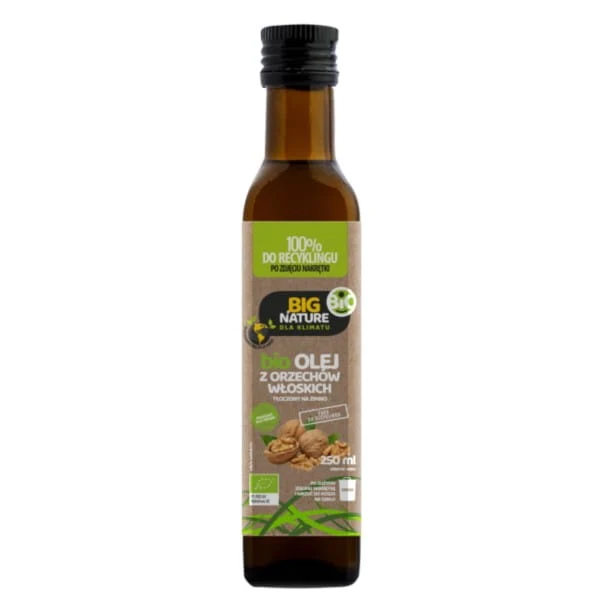 BIG NATURE Kaltgepresstes Walnussöl BIO 250ml