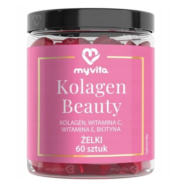 Myvita Natural Collagen Beauty Gel 60 Stk.
