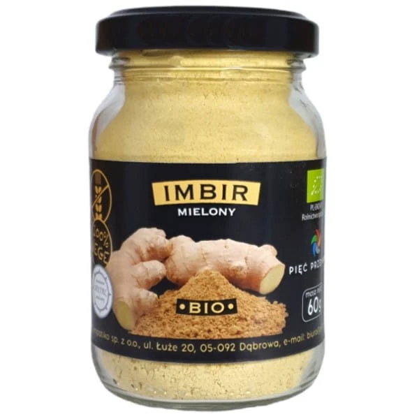 Fünfmal gemahlener Ingwer 60 g bio