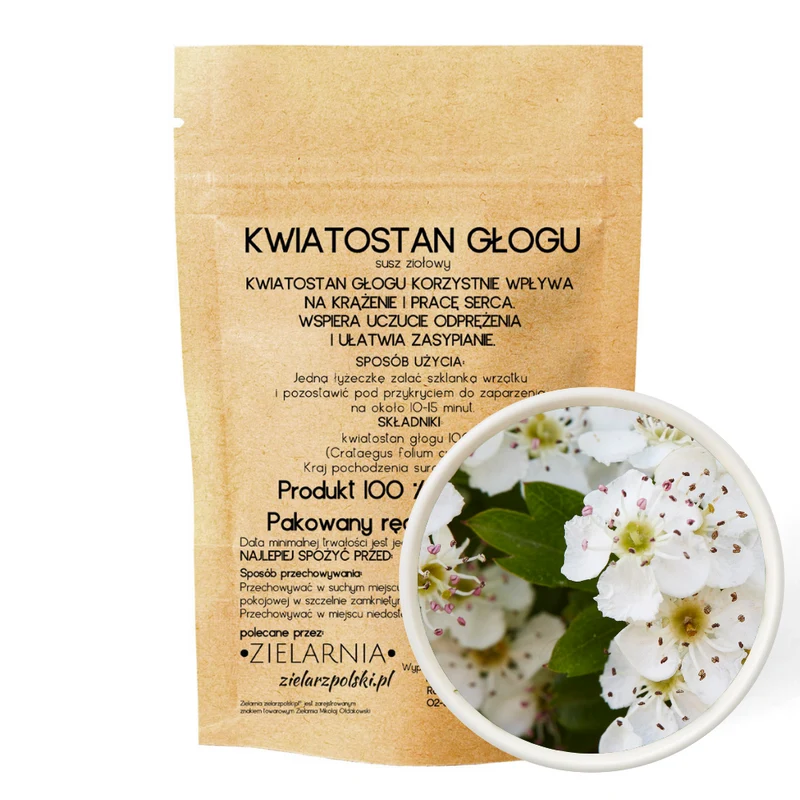 Weißdornblüte 50g HERBARZPOLSKI