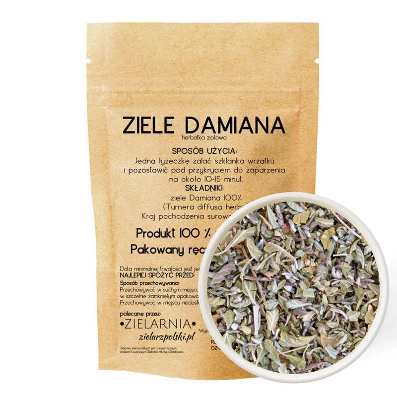 Damiana-Kraut 50g ZIELARZPOLSKI