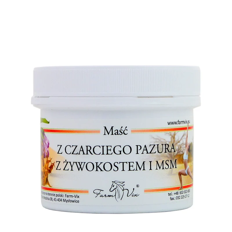 FarmVix Teufelskrallensalbe mit Resinoid und MSM 150ml