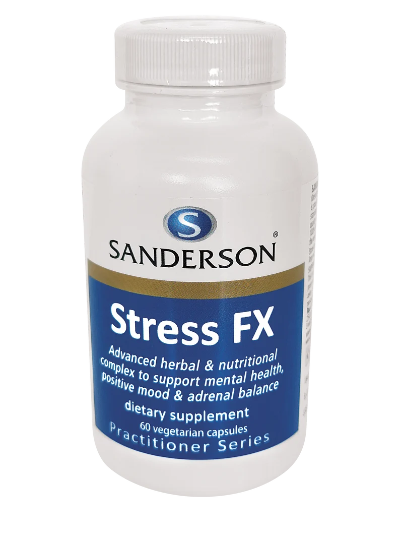 Sanderson Stress FX 60 Capsules