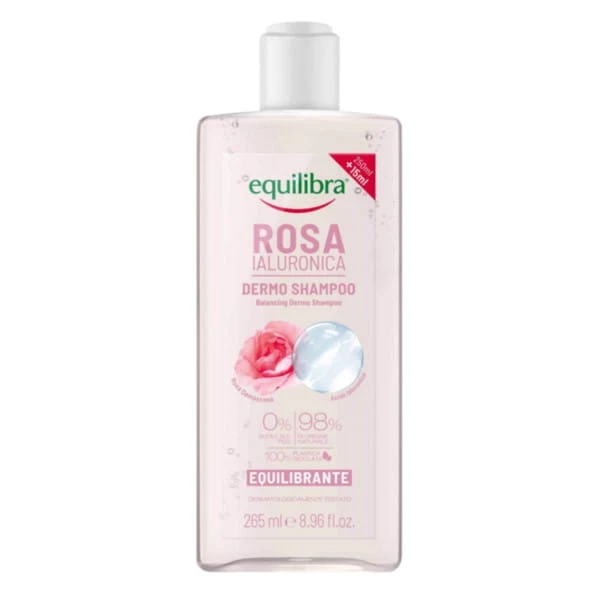 Equilibra Ausgleichende Rose und Hyaluronsäure Shampoo