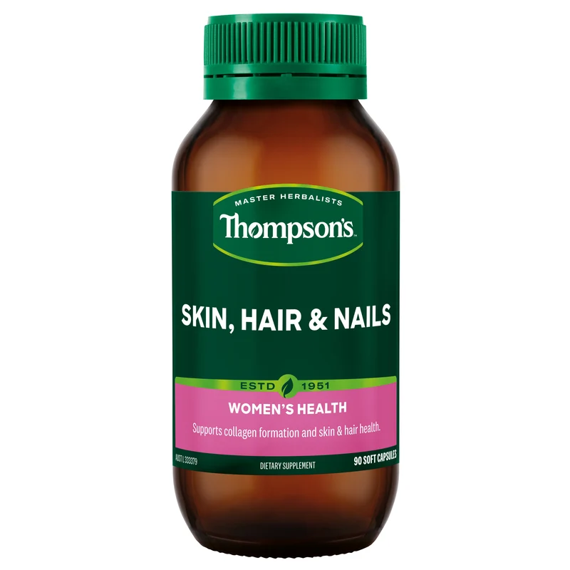 Thompson's Skin, Hair & Nails 90 Capsules