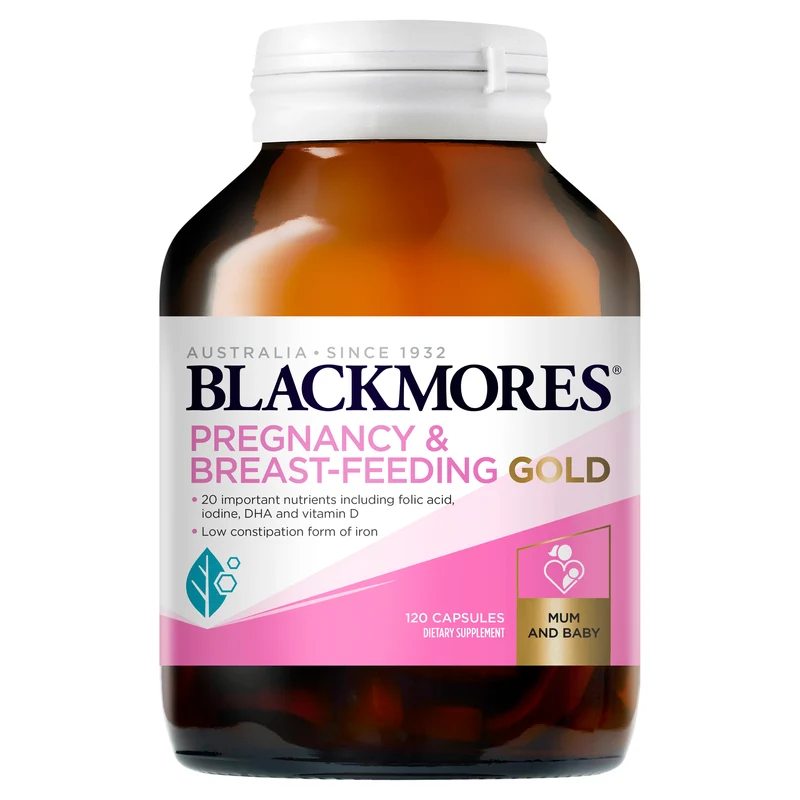 Blackmores Pregnancy & Breast-Feeding Gold 120s