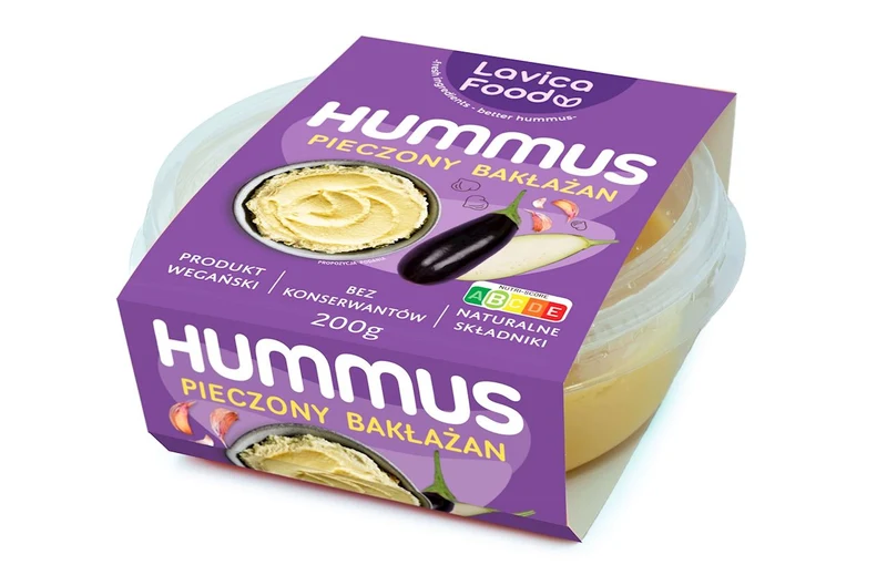 Gebratene Aubergine HUMMUS 200 g - LAVICA FOOD