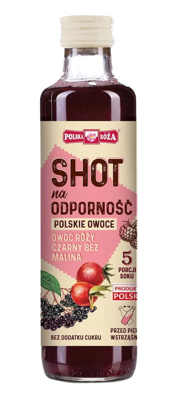 Schuss für Immunität "Polnische Früchte" 250ml POLSKA RÓŻA