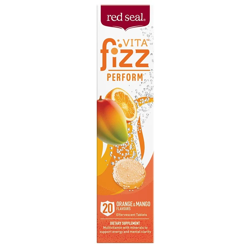 Red Seal VitaFizz Perform Orange 20 Tablets