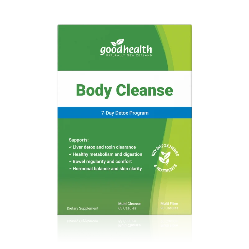 Good Health Body Cleanse 7 Day Detox Kit 2 Parts