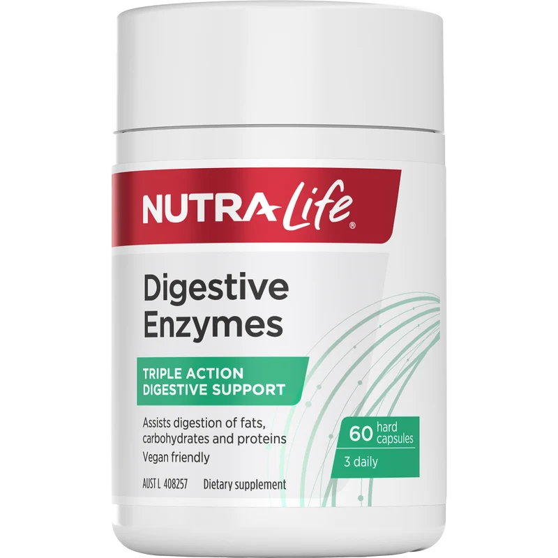 Nutra-Life Digestive Enzymes 60 Capsules