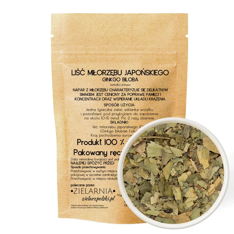 Ginkgo-Blätter 50g ZIELARZPOLSKI