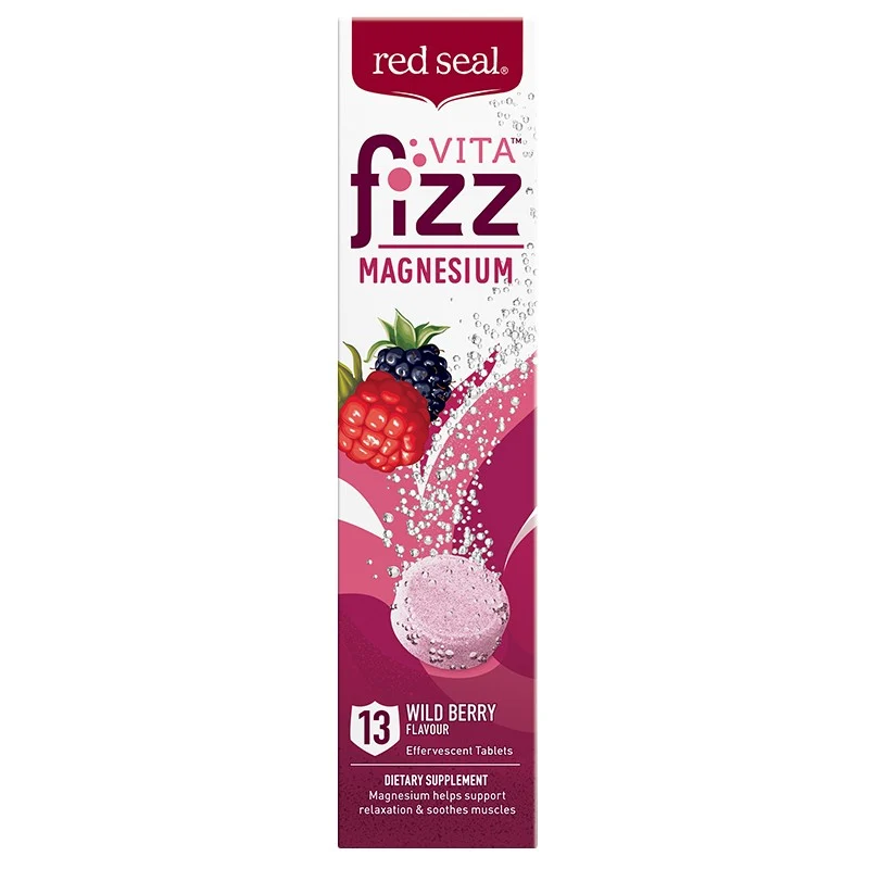 Red Seal VitaFizz Magnesium Berry 13 Tablets