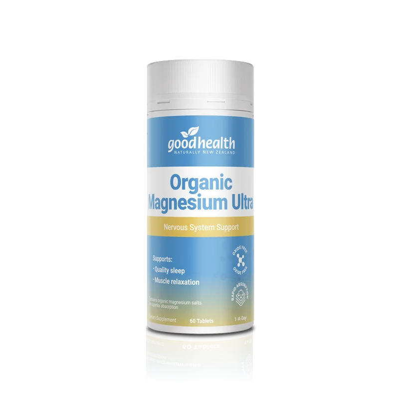 Good Health Organic Magnesium Ultra 60 Tablets