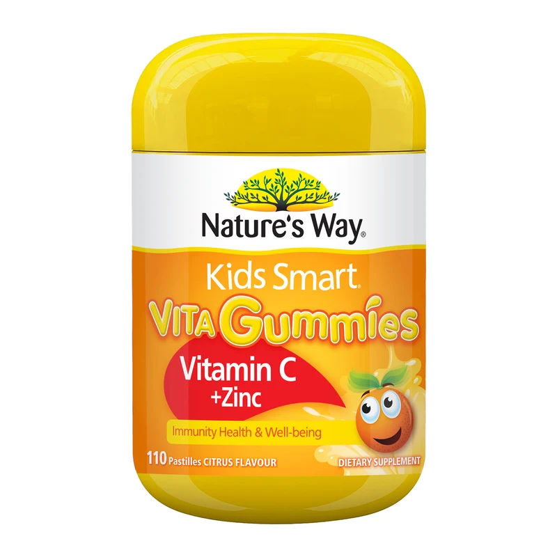 Nature's Way Kids Smart Vita Gummies Vitamin C + zinc 110 Pack