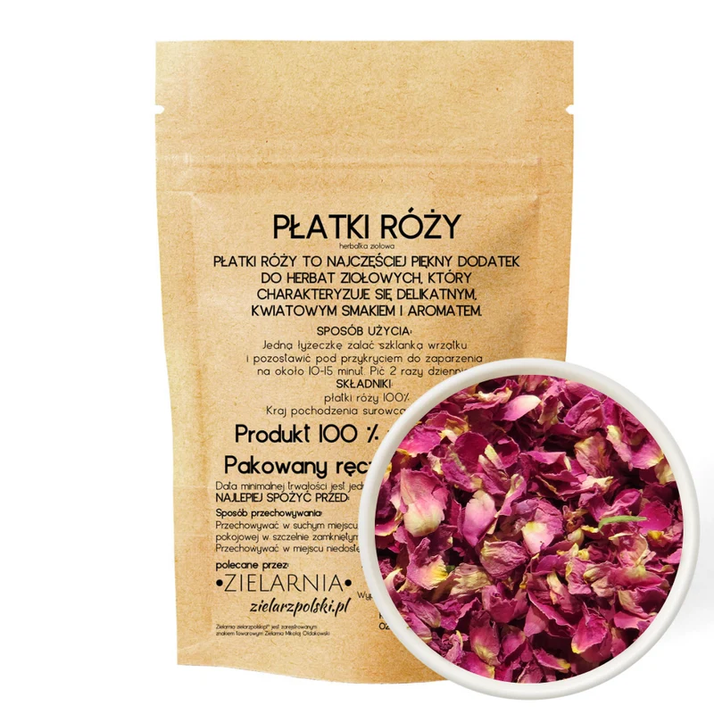 Rosenblütenblätter 50g HERBARZPOLSKI