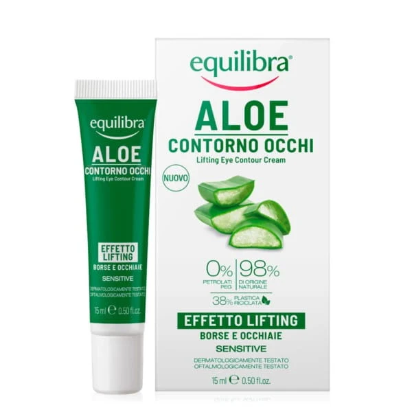 Equilibra Aloe Vera Straffende Augencreme 15