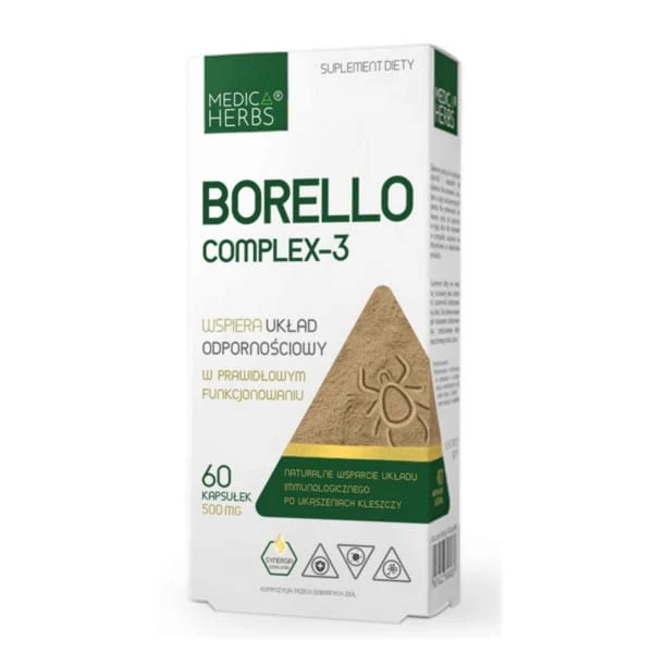 MEDICA HERBS Borello Complex-3 60 Kapseln.