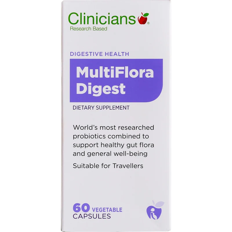 Clinicians Multiflora Digest V Caps 60