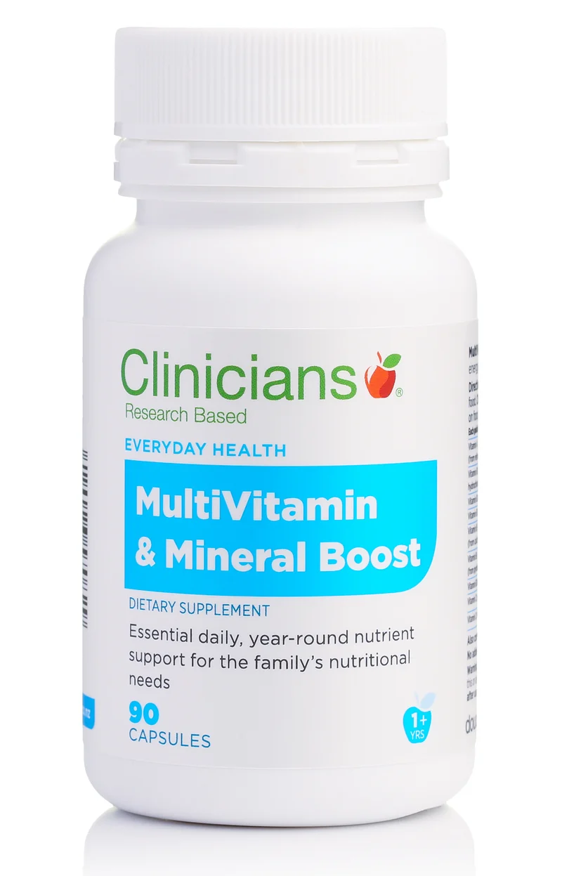 Clinicians Multivitamin & Min Boost Caps 90