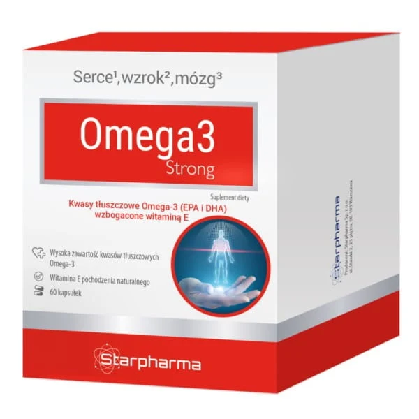 Starpharma Omega 3 Forte 60 kw Fettsäuren