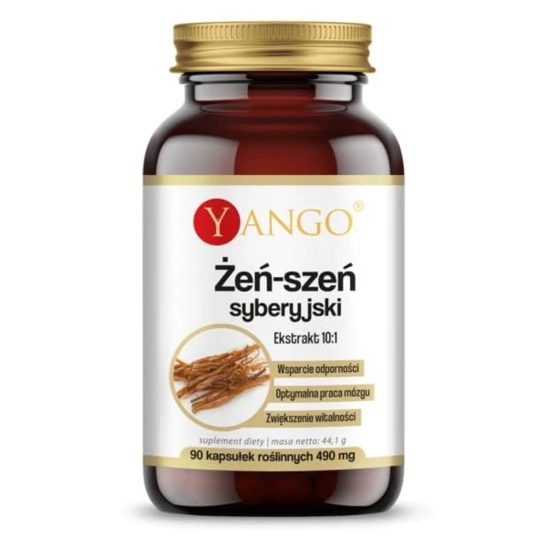 Sibirischer Ginseng - 10:1 Extrakt (90 Kapseln)