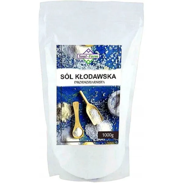 Soul Farm Kłodawska Feinkörniges Salz 1000 g