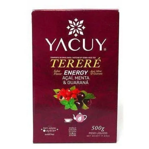 Yacuy Grüner Yerba Mate Acai Menta Guarana 500 g