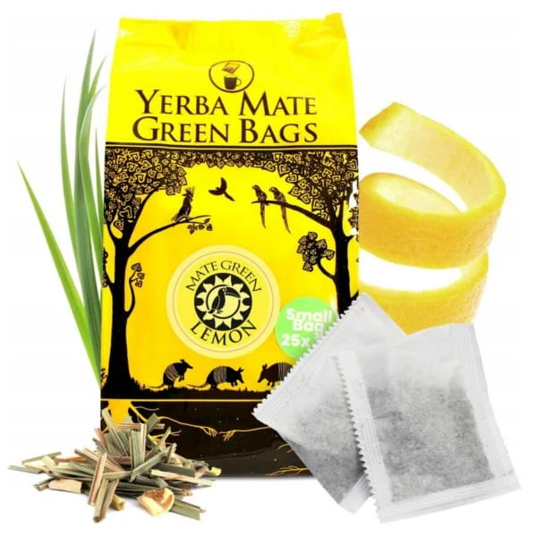 Oranżada Yerba Mate Grüne Zitrone Sachets 25X3G