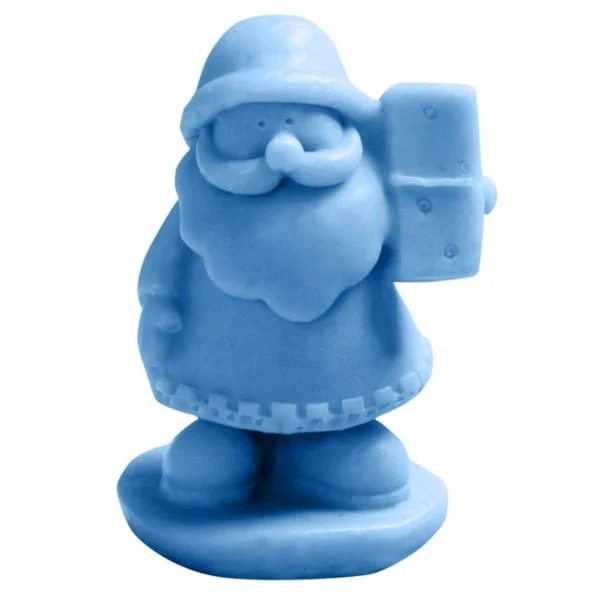 LAQ Weihnachtsmann Kleine blaue Seife 30g