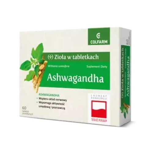 Colfarm Ashwagandha 60 Kapseln.