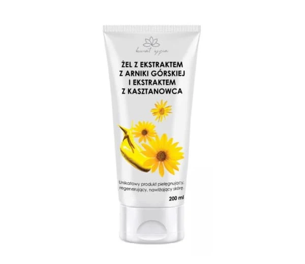 Weißes Pharma Arnica montana Gel 200 ml