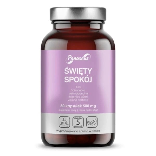 Panaseus Sacred Calm 50 Kapseln Stress