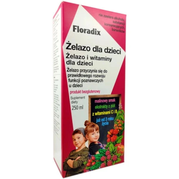 Herb-Piast Floradix Eisen für Kinder 250 ml