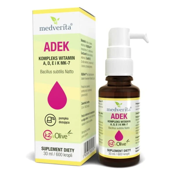 Medverita ADEK Komplex 30 ml 600 kr natürlich