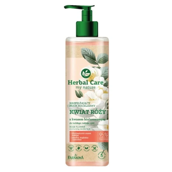 Herbal Care Rose Blossom Moisturising Micellar Lotion