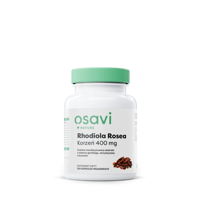 Rhodiola Rosea - Rosacea 400 mg (120 Kapseln) Osavi