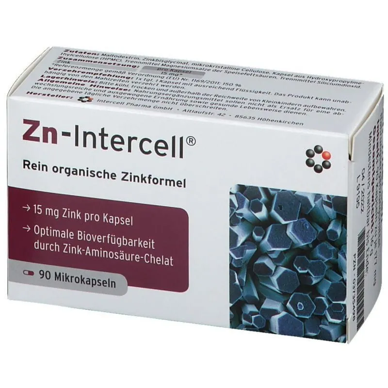 Zn-Intercell (90 Kapseln) Intercell Pharma