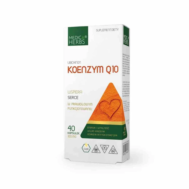 MEDICA HERBS Coenzym Q10 100mg, 40 Kapseln.