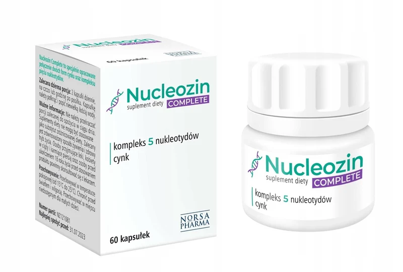 Norsa Pharma Nucleozin Komplett 60 Kapseln
