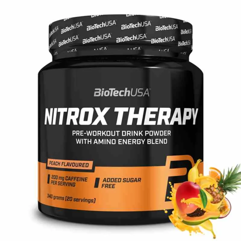 BioTech USA Nitrox-Therapie 340 g tropischer Geschmack