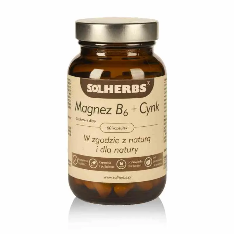 SOLHERBS Vitamin B6 60 Kapseln