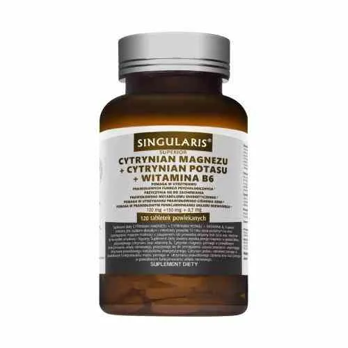 Singularis Magnesiumcitrat + Kalium + Vitamin B6 120 Tabletten
