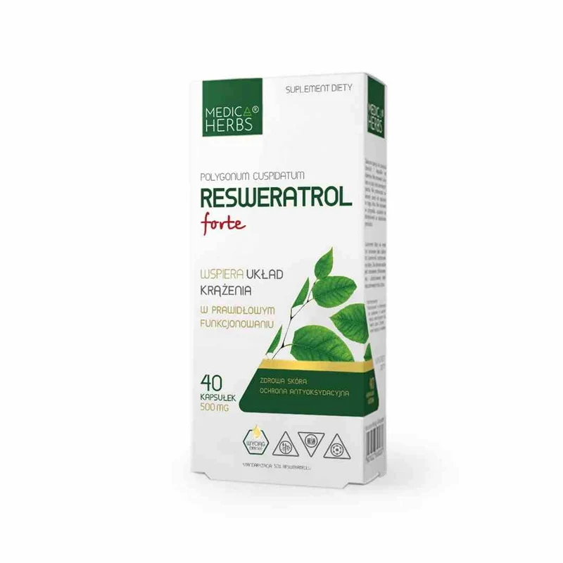 MEDICA HERBS Resveratrol forte 250mg, 40 Kapseln.