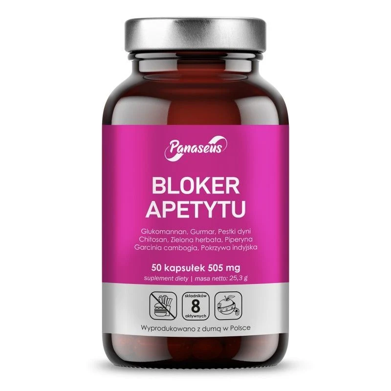 Panaseus Appetitblocker 50 Kapseln